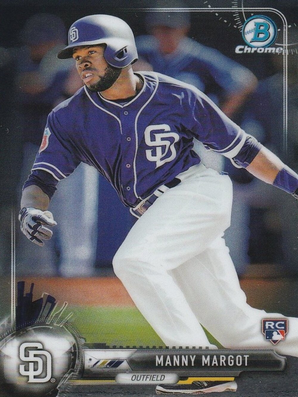 Manny Margot - 2017 Topps Bowman MLB Rookie Card